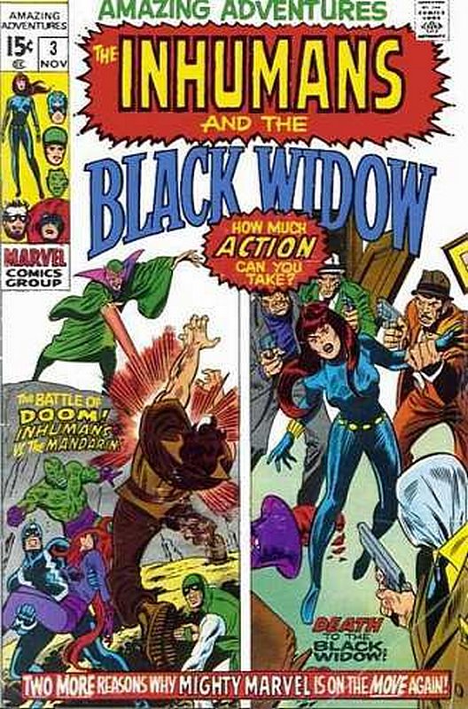 Cover of Amazing Adventures (Vol 2) #3. One of 250,000 Vintage American Comics on sale from Krypton!