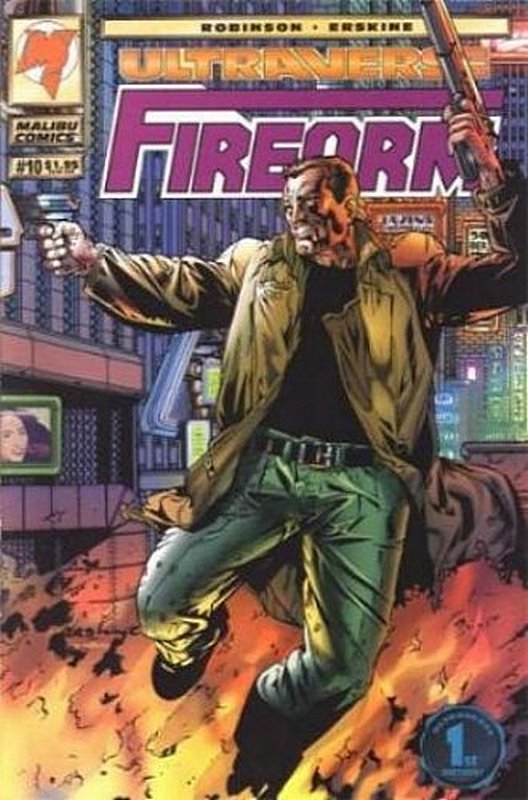Cover of Firearm (Vol 1) #10. One of 250,000 Vintage American Comics on sale from Krypton!