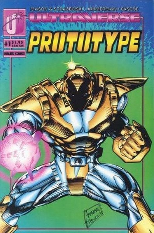 Cover of Prototype (Vol 1) (Malibu) #1. One of 250,000 Vintage American Comics on sale from Krypton!