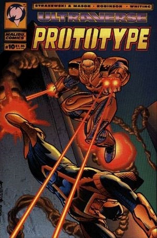 Cover of Prototype (Vol 1) (Malibu) #10. One of 250,000 Vintage American Comics on sale from Krypton!