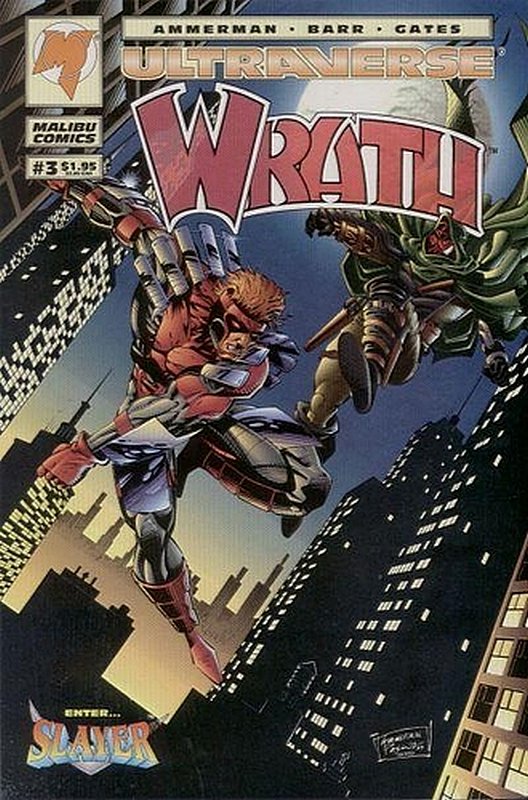 Cover of Wrath (Vol 1) #3. One of 250,000 Vintage American Comics on sale from Krypton!