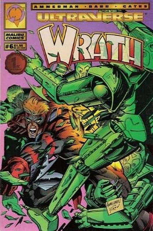 Cover of Wrath (Vol 1) #6. One of 250,000 Vintage American Comics on sale from Krypton!