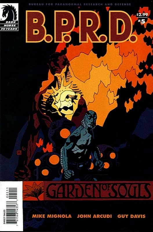 Cover of BPRD: Garden of Souls (2007 Ltd) #5. One of 250,000 Vintage American Comics on sale from Krypton!