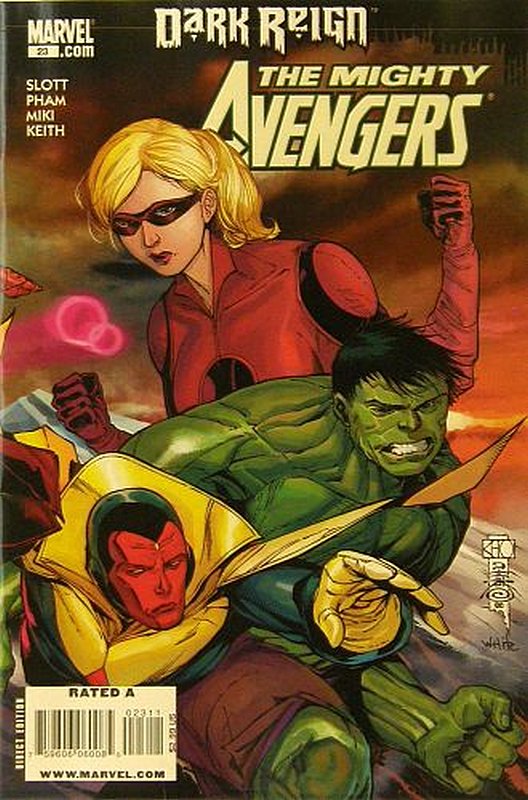 Cover of Mighty Avengers (Vol 1) #23. One of 250,000 Vintage American Comics on sale from Krypton!