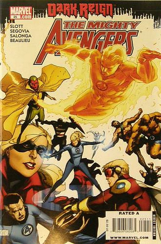 Cover of Mighty Avengers (Vol 1) #25. One of 250,000 Vintage American Comics on sale from Krypton!
