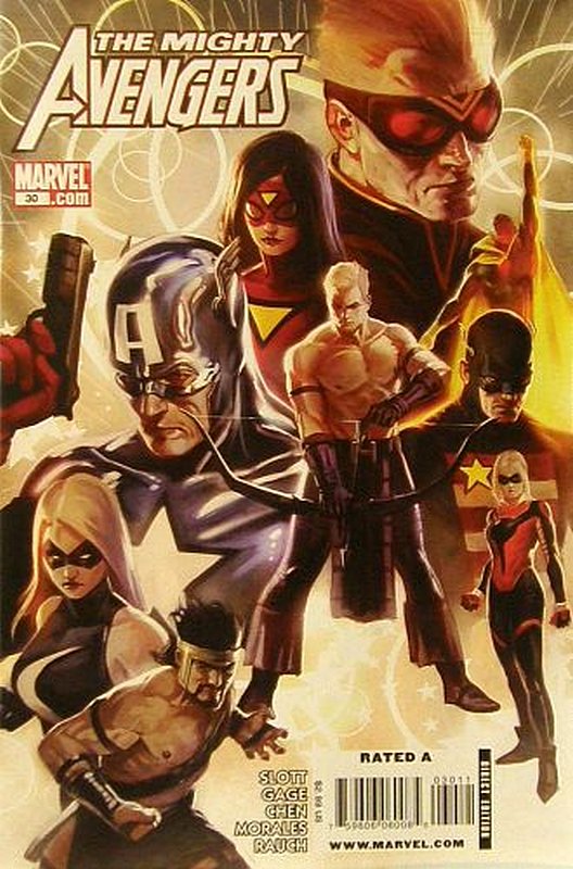 Cover of Mighty Avengers (Vol 1) #30. One of 250,000 Vintage American Comics on sale from Krypton!