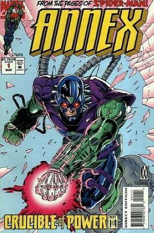 Cover of Annex (1994 Ltd) #1. One of 250,000 Vintage American Comics on sale from Krypton!