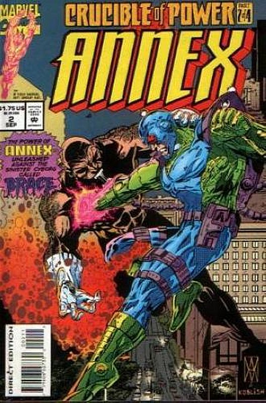 Cover of Annex (1994 Ltd) #2. One of 250,000 Vintage American Comics on sale from Krypton!