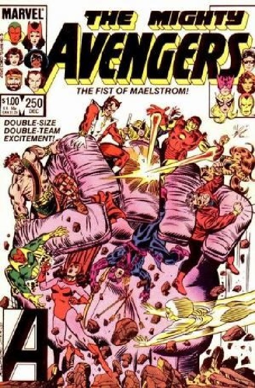 Cover of Avengers (Vol 1) #250. One of 250,000 Vintage American Comics on sale from Krypton!