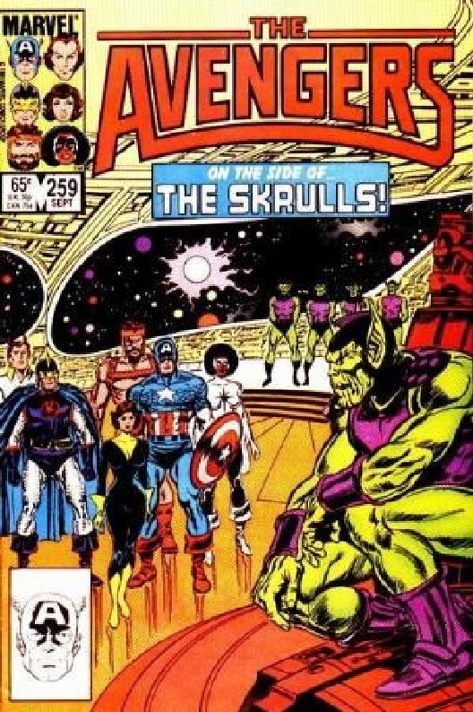 Cover of Avengers (Vol 1) #259. One of 250,000 Vintage American Comics on sale from Krypton!