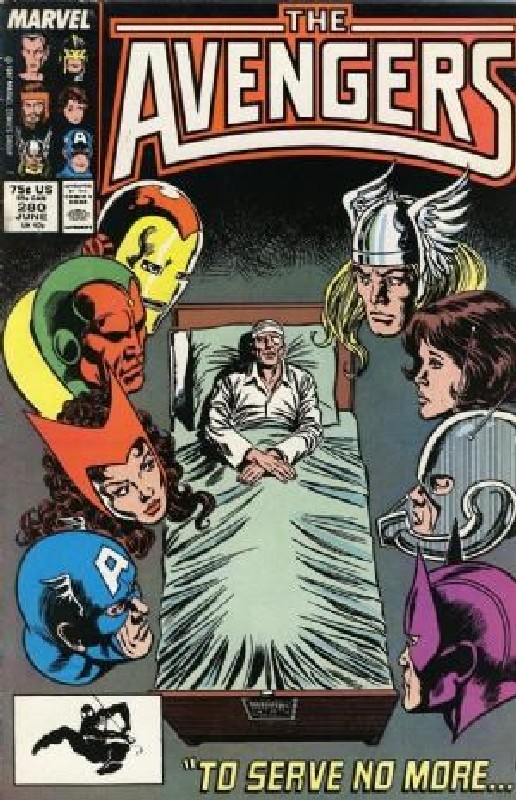 Cover of Avengers (Vol 1) #280. One of 250,000 Vintage American Comics on sale from Krypton!