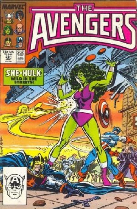 Cover of Avengers (Vol 1) #281. One of 250,000 Vintage American Comics on sale from Krypton!
