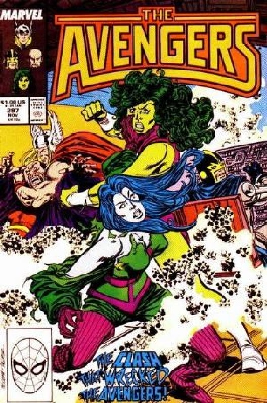 Cover of Avengers (Vol 1) #297. One of 250,000 Vintage American Comics on sale from Krypton!