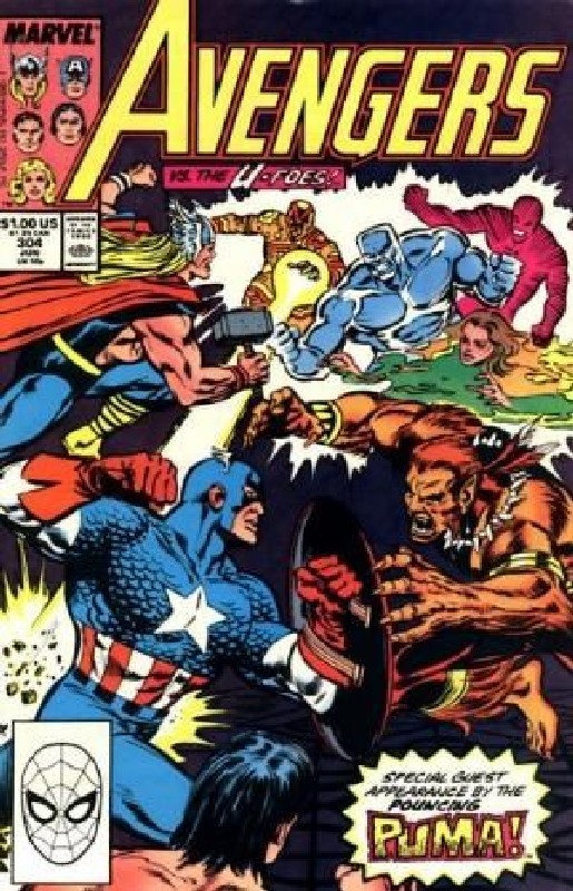 Cover of Avengers (Vol 1) #304. One of 250,000 Vintage American Comics on sale from Krypton!