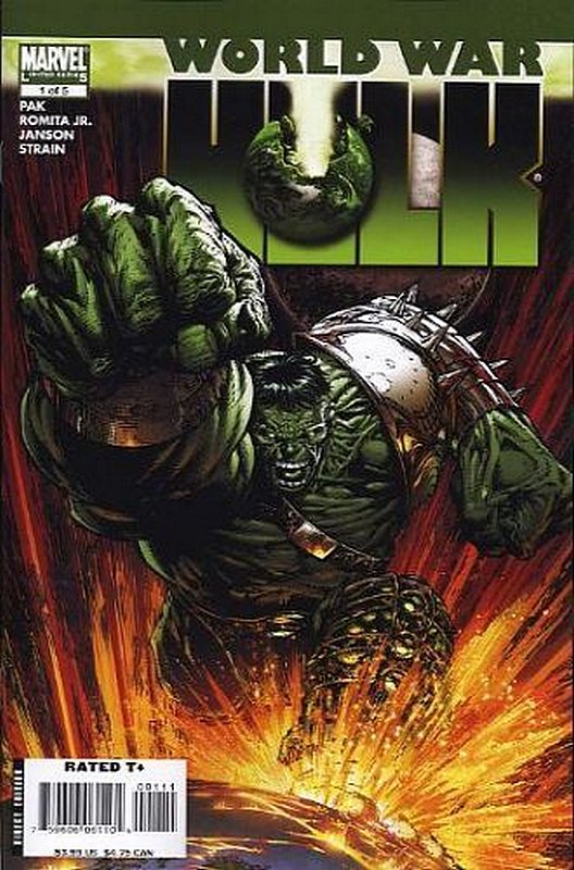 Cover of World War Hulk (2007 Ltd) #1. One of 250,000 Vintage American Comics on sale from Krypton!