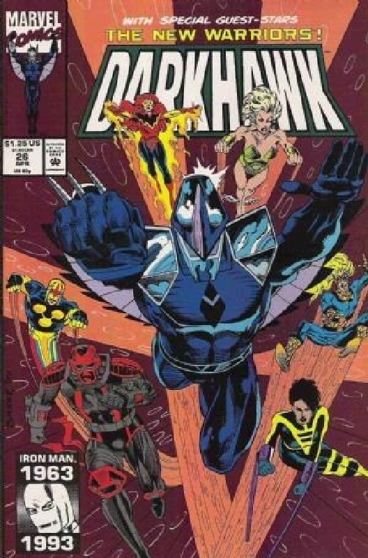Cover of Darkhawk (Vol 1) #26. One of 250,000 Vintage American Comics on sale from Krypton!
