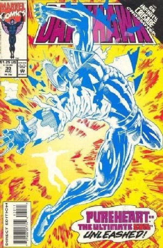 Cover of Darkhawk (Vol 1) #30. One of 250,000 Vintage American Comics on sale from Krypton!