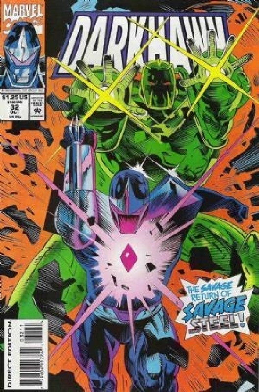 Cover of Darkhawk (Vol 1) #32. One of 250,000 Vintage American Comics on sale from Krypton!