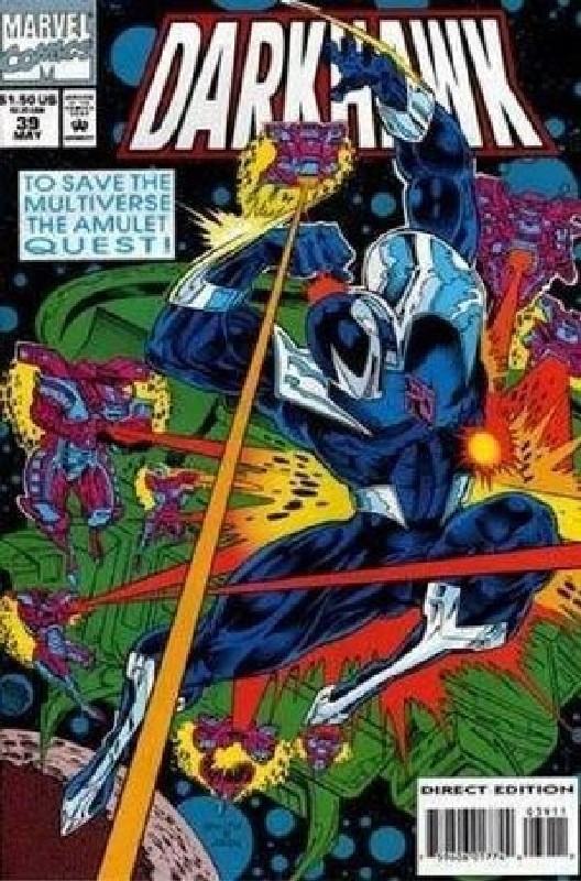 Cover of Darkhawk (Vol 1) #39. One of 250,000 Vintage American Comics on sale from Krypton!