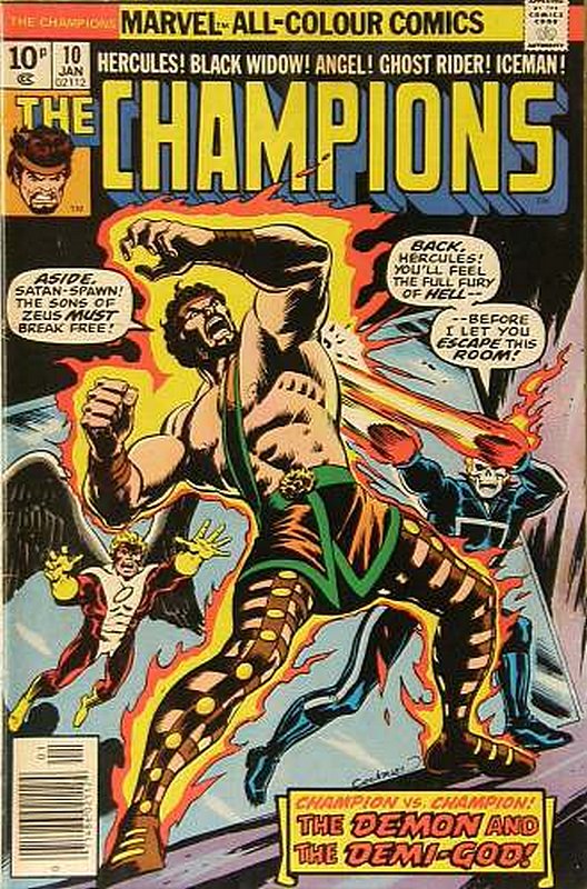 Cover of Champions (Vol 1) The #10. One of 250,000 Vintage American Comics on sale from Krypton!