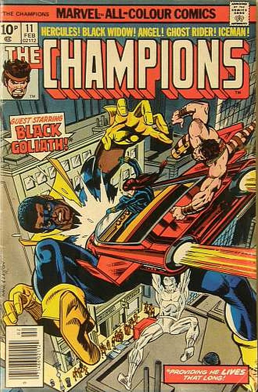 Cover of Champions (Vol 1) The #11. One of 250,000 Vintage American Comics on sale from Krypton!