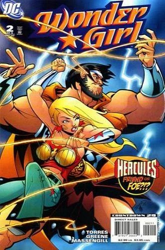Cover of Wonder Girl (2007 Ltd) #2. One of 250,000 Vintage American Comics on sale from Krypton!