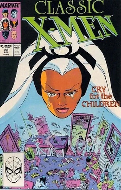 Cover of Classic X-Men #28. One of 250,000 Vintage American Comics on sale from Krypton!
