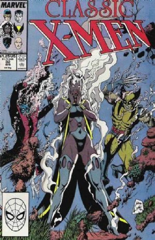 Cover of Classic X-Men #32. One of 250,000 Vintage American Comics on sale from Krypton!