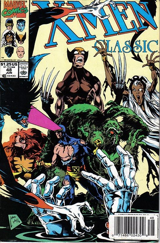 Cover of Classic X-Men #48. One of 250,000 Vintage American Comics on sale from Krypton!