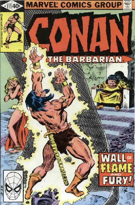 Cover of Conan the Barbarian (Vol 1) #111. One of 250,000 Vintage American Comics on sale from Krypton!