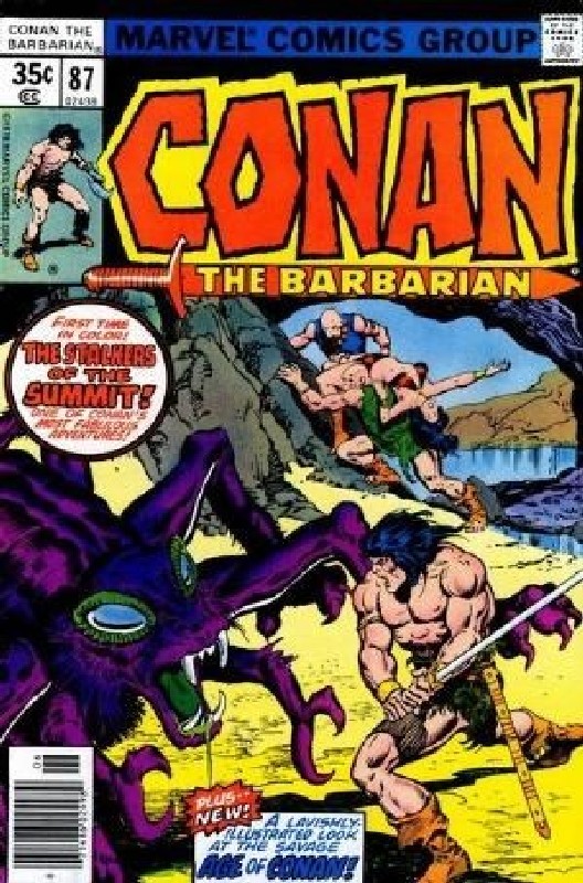 Cover of Conan the Barbarian (Vol 1) #87. One of 250,000 Vintage American Comics on sale from Krypton!
