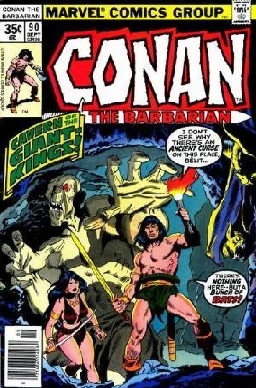 Cover of Conan the Barbarian (Vol 1) #90. One of 250,000 Vintage American Comics on sale from Krypton!