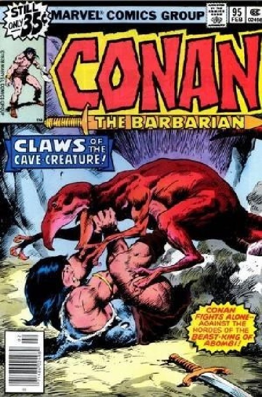 Cover of Conan the Barbarian (Vol 1) #95. One of 250,000 Vintage American Comics on sale from Krypton!