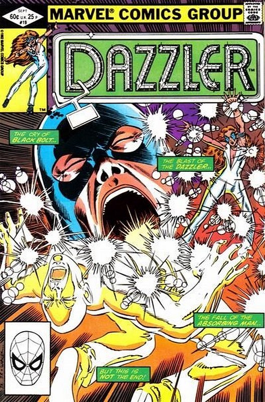 Cover of Dazzler (Vol 1) #19. One of 250,000 Vintage American Comics on sale from Krypton!