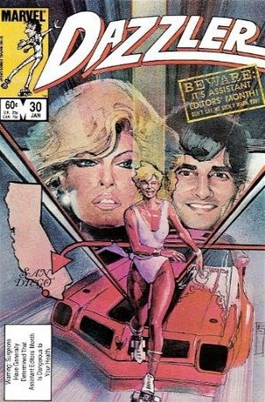 Cover of Dazzler (Vol 1) #30. One of 250,000 Vintage American Comics on sale from Krypton!
