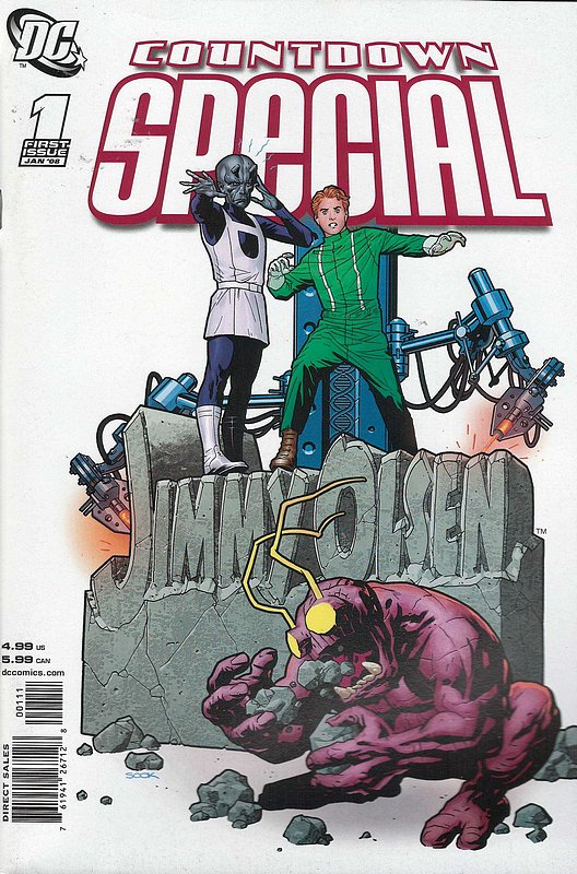 Cover of Countdown Special: Jimmy Olsen 80-Page Giant #1. One of 250,000 Vintage American Comics on sale from Krypton!