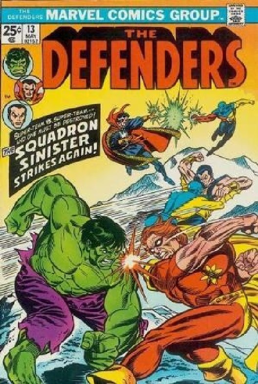 Cover of Defenders (Vol 1) #13. One of 250,000 Vintage American Comics on sale from Krypton!