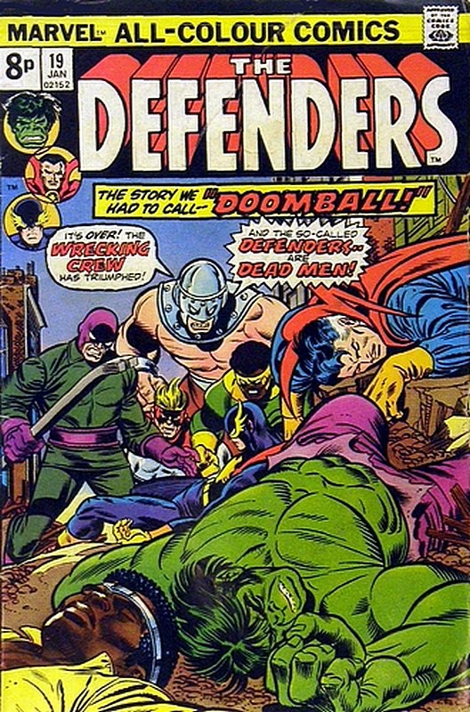 Cover of Defenders (Vol 1) #19. One of 250,000 Vintage American Comics on sale from Krypton!