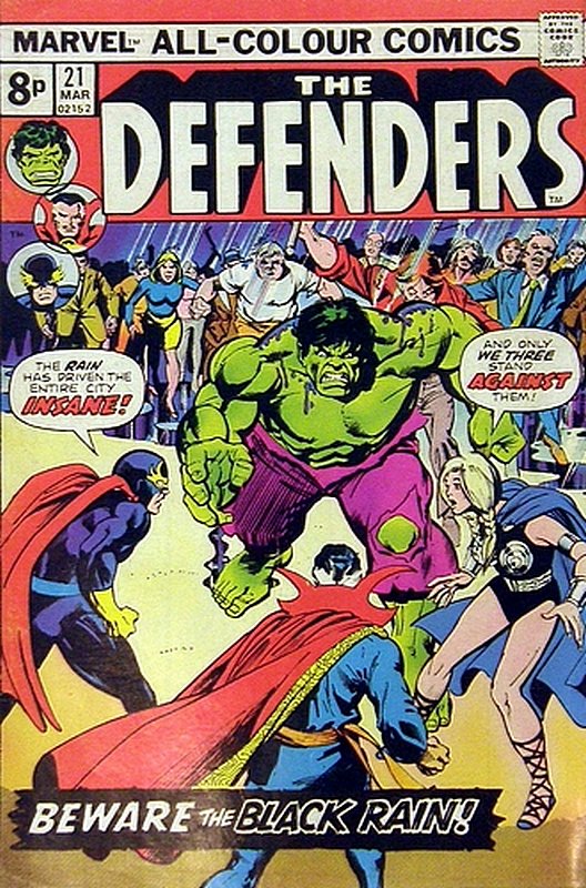 Cover of Defenders (Vol 1) #21. One of 250,000 Vintage American Comics on sale from Krypton!