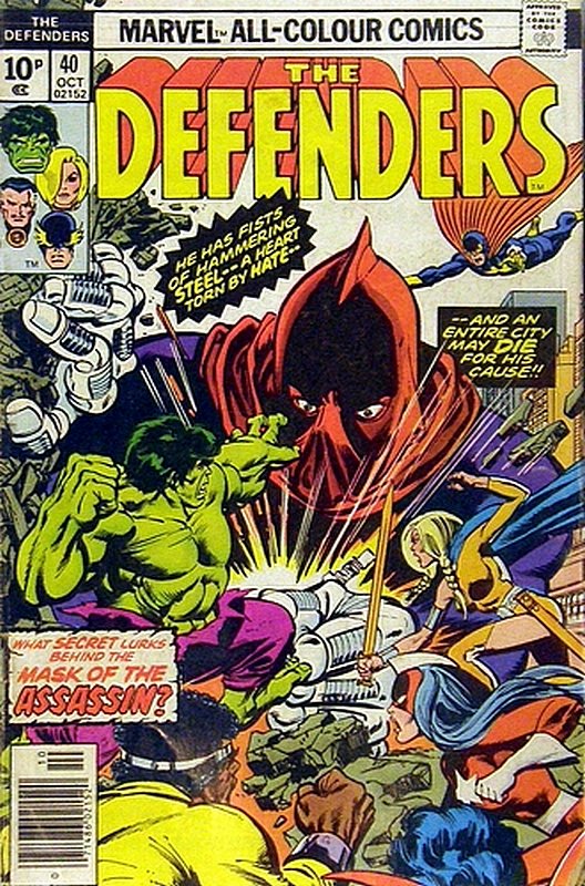Cover of Defenders (Vol 1) #40. One of 250,000 Vintage American Comics on sale from Krypton!