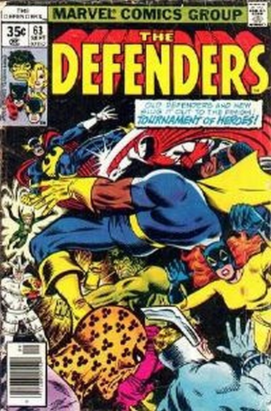 Cover of Defenders (Vol 1) #63. One of 250,000 Vintage American Comics on sale from Krypton!