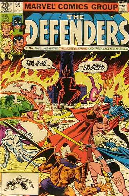 Cover of Defenders (Vol 1) #99. One of 250,000 Vintage American Comics on sale from Krypton!
