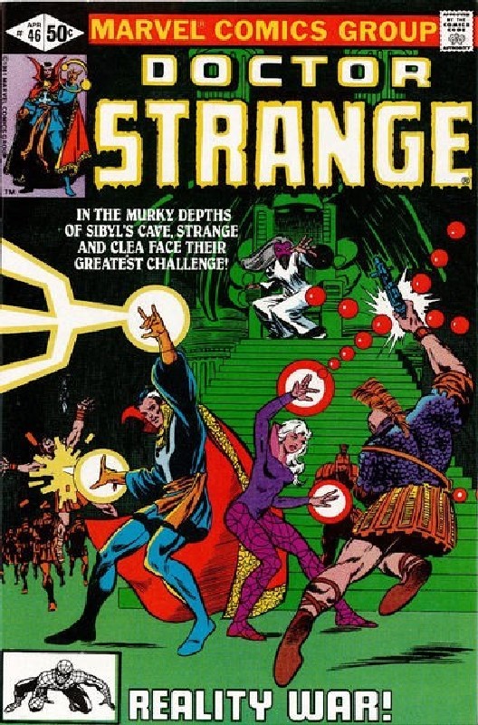 Cover of Doctor Strange (Vol 2) #46. One of 250,000 Vintage American Comics on sale from Krypton!