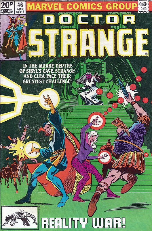 Cover of Doctor Strange (Vol 2) #46. One of 250,000 Vintage American Comics on sale from Krypton!