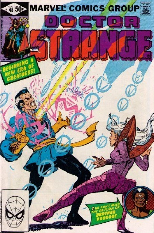 Cover of Doctor Strange (Vol 2) #48. One of 250,000 Vintage American Comics on sale from Krypton!