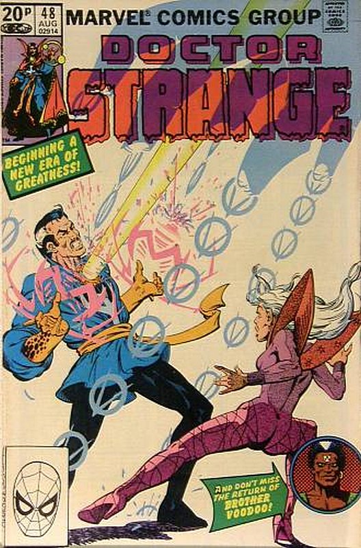 Cover of Doctor Strange (Vol 2) #48. One of 250,000 Vintage American Comics on sale from Krypton!