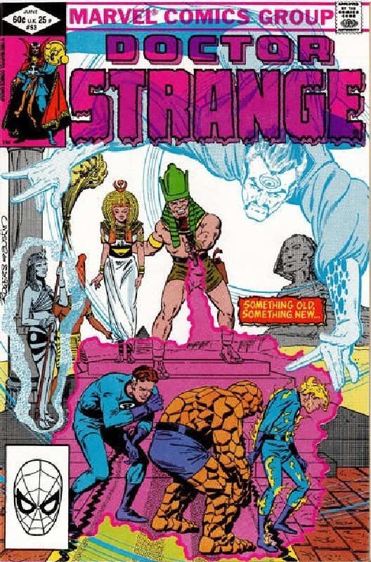 Cover of Doctor Strange (Vol 2) #53. One of 250,000 Vintage American Comics on sale from Krypton!