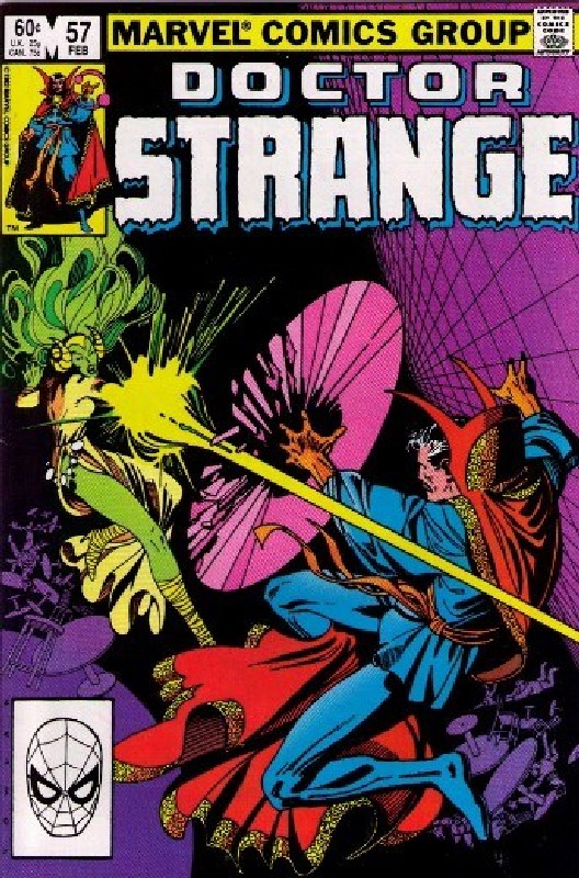 Cover of Doctor Strange (Vol 2) #57. One of 250,000 Vintage American Comics on sale from Krypton!