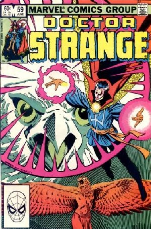 Cover of Doctor Strange (Vol 2) #59. One of 250,000 Vintage American Comics on sale from Krypton!