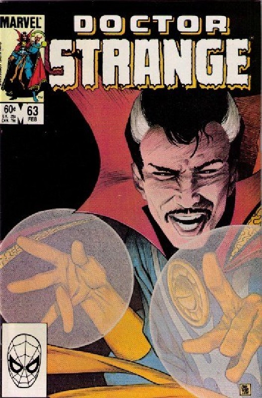 Cover of Doctor Strange (Vol 2) #63. One of 250,000 Vintage American Comics on sale from Krypton!